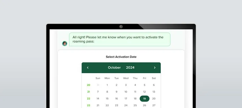 Step 4 Click to purchase your Roaming pass from Mia and double your chances to win