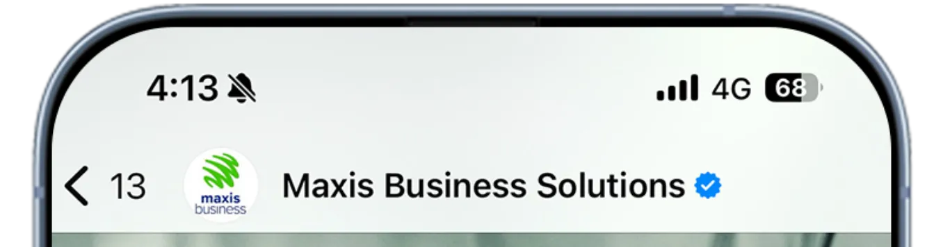 Maxis Business Whatsapp