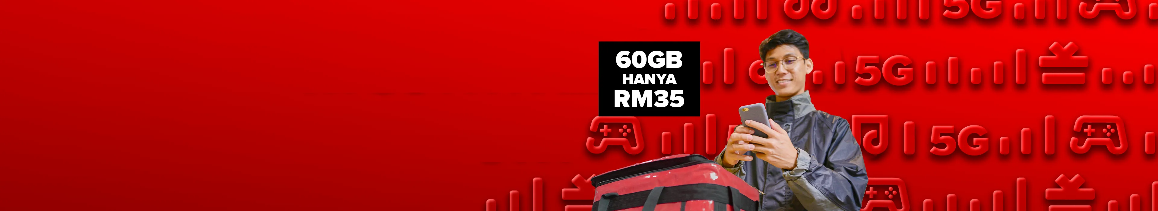 P-Hailing Rahmah Package 40GB for RM35