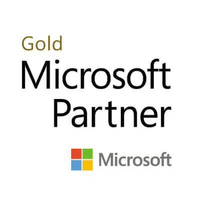 Gold Microsoft Logo