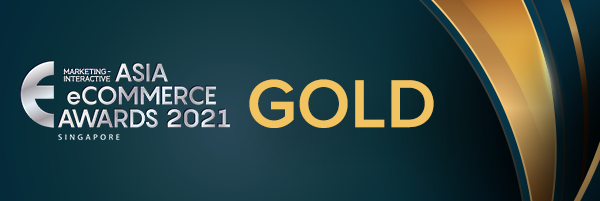 Asia eCommerce Awards 2021 Gold