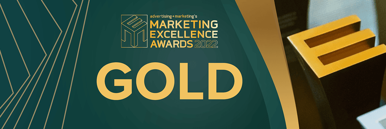 Marketing Excellence Awards 2022 - Gold