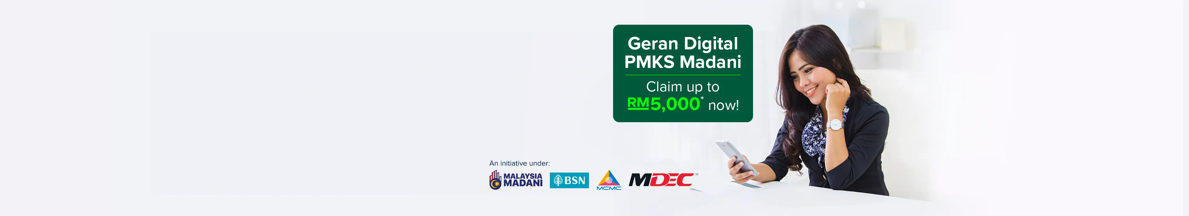 Maxis Business SMS Advertising Banner