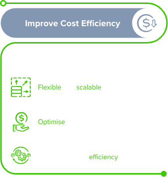 Improve cost efficiency
