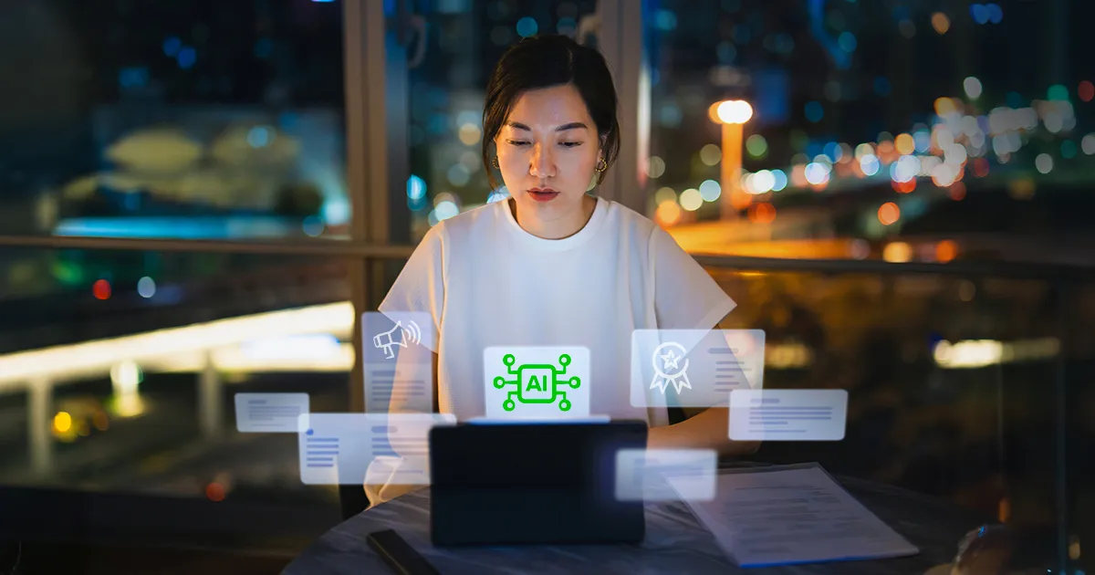 Tips using generative AI tools supporting content creation and advertising